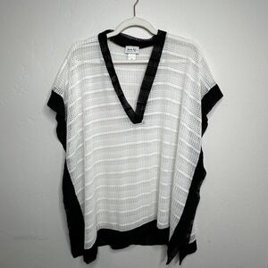 Beach Cover-Up Black Jordan Taylor Size Medium Knit‎ Lightweight and Breathable